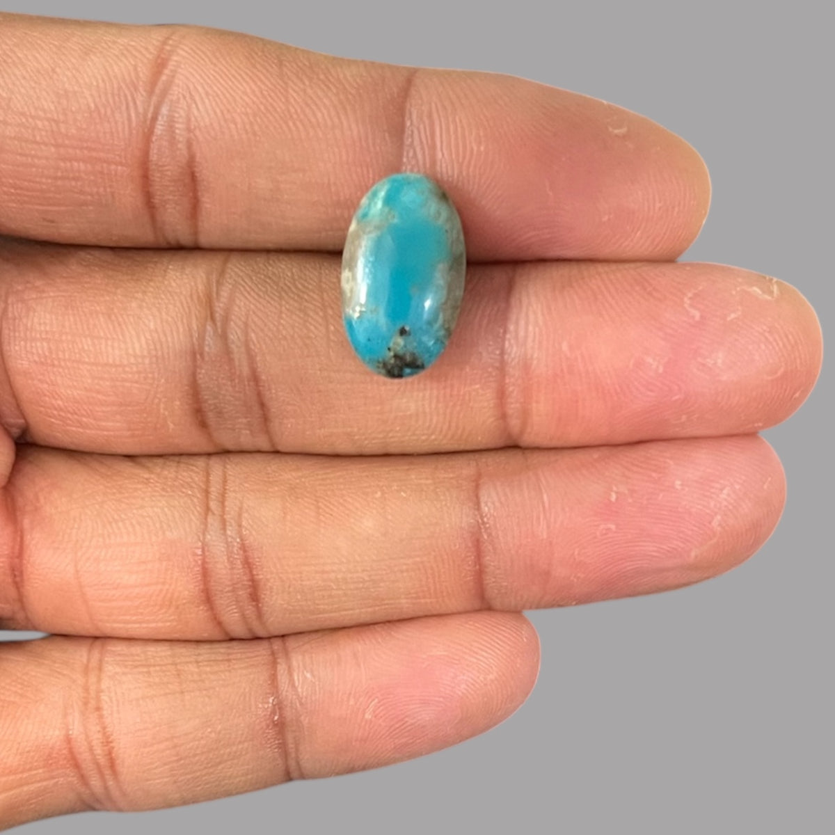 buy real turquoise 6.20 Carats 17.5 x 10.8 x 4.8 mm in Oval
