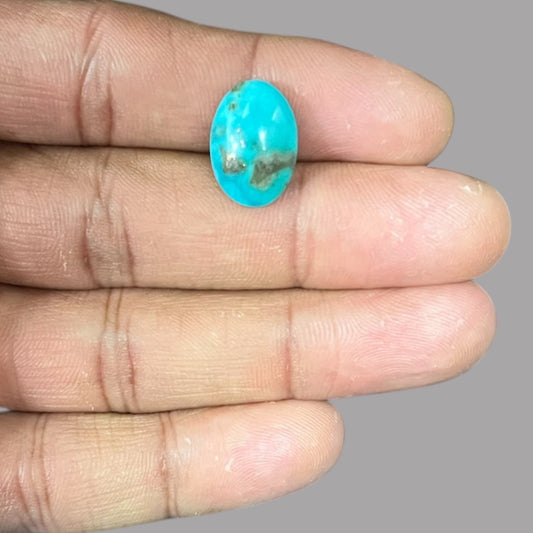 buy rough turquoise 6.19 Carats 16.1 x 11.2 x 5.4 mm in Oval