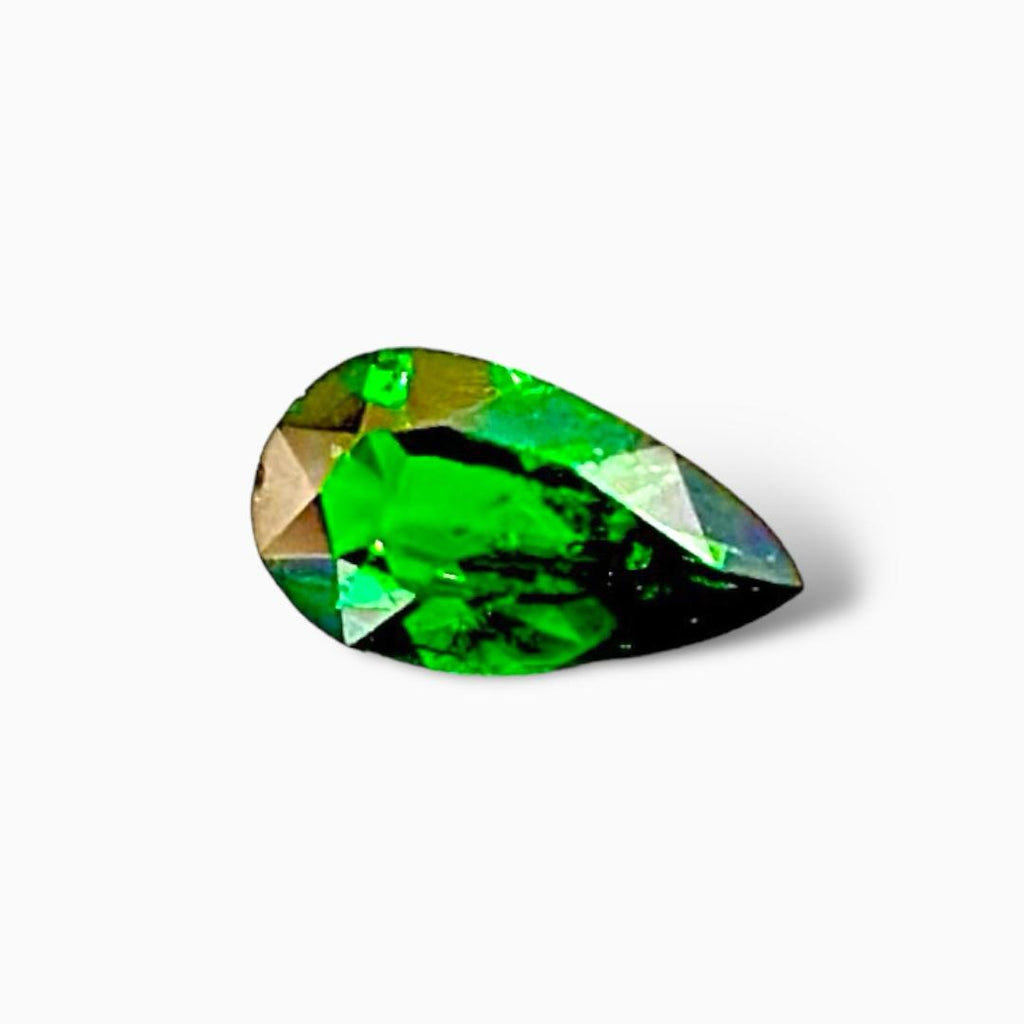 Natural Tsavorite Garnet Stone 1.62 Carats Pear Cut 10.78 x 6.11 x 3.17 mm