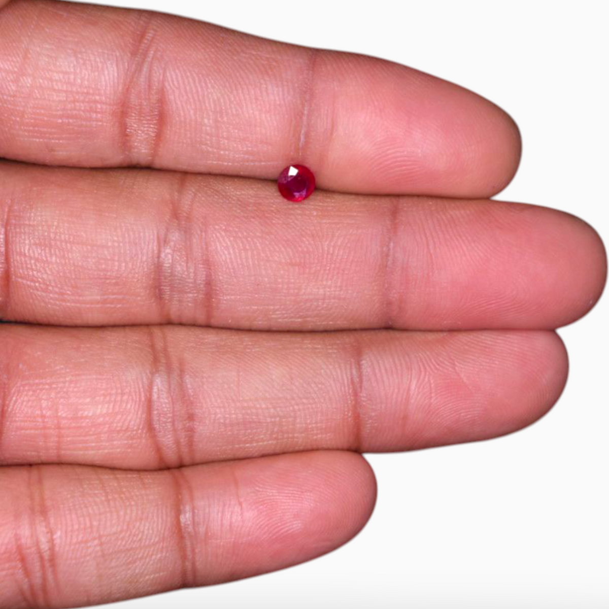 Buy Ruby Stone  0.44 Carats Round Shape 4.6mm