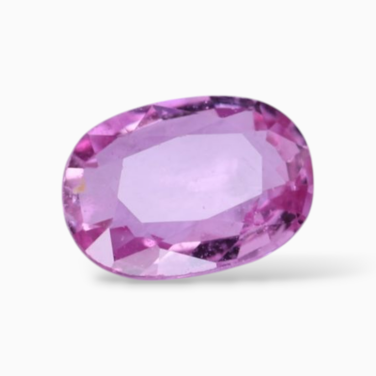 Buy Natural Pink Sapphire Stone In Oval Shape 0.91 Carats & Size 7.2x5.1mm