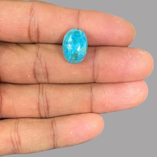 firoza stone online buy 8.61 Carats 15.8 x 11.4 x 6.5 mm in Oval