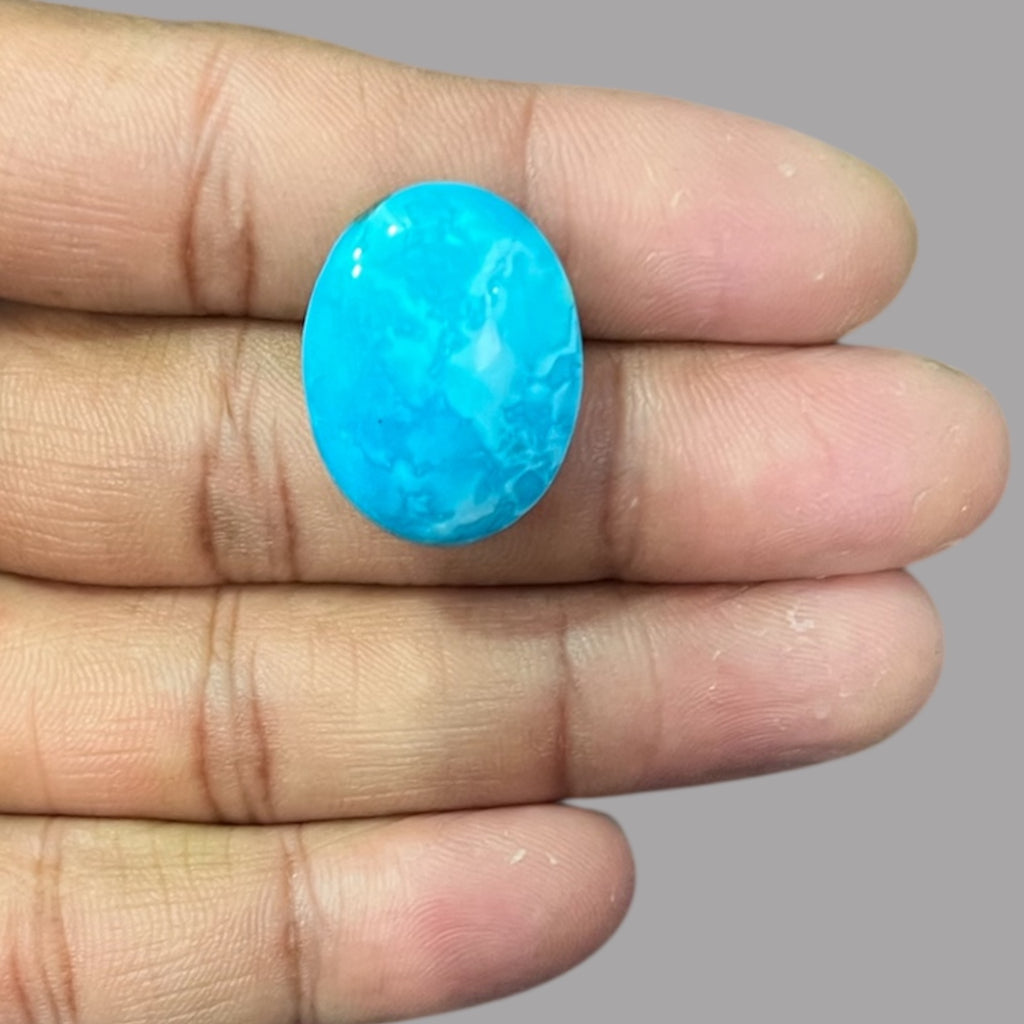 irani Feroza 28.62 Carats 24.2 x 18.56 x 9.6 mm in Oval