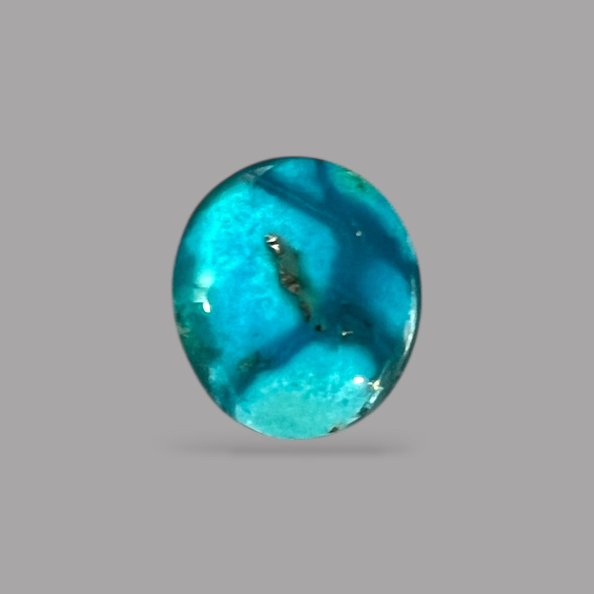 irani Feroza 3.72 Carats 11.3 x 9.9 x 3.7 mm in Oval