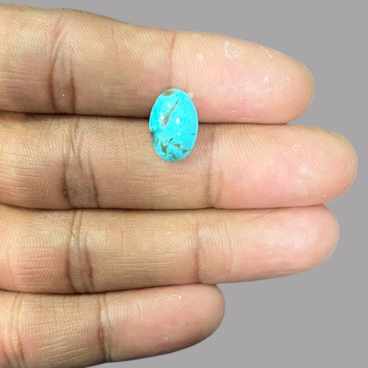 irani Feroza 4.20 Carats 13.4 x 8.9 x 4.8 mm in Oval