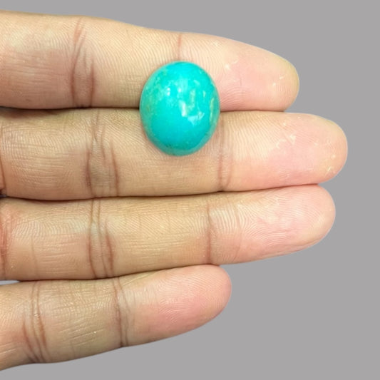 irani Feroza Pathar 18.33 Carats 19.6 x 16.4 x 10.2 mm in Oval