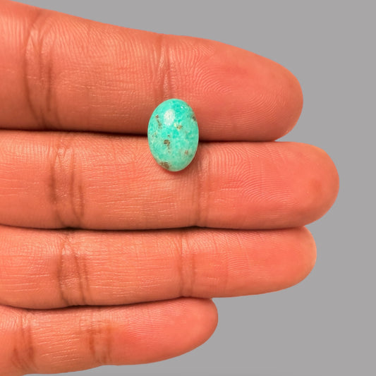 irani Feroza Pathar 2.96 Carats 11.7 x 8.4 x 4.4 mm in Oval