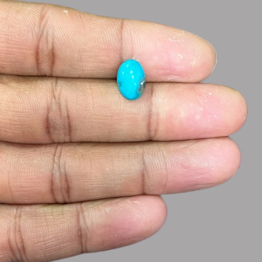 irani Feroza Stone 1.45 Carats 11 x 7.7 x 3 mm in Oval