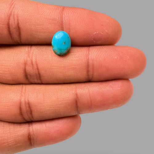 irani Feroza Stone 1.80 Carats 10.5 x 8.1 x 3.7 mm in Oval