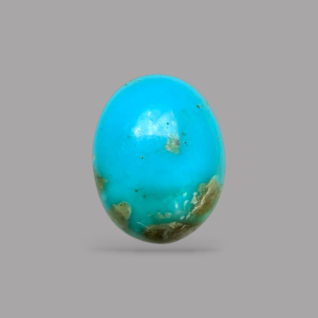 irani Feroza Stone 1.80 Carats 10.5 x 8.1 x 3.7 mm in Oval