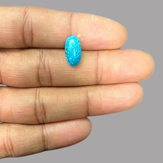 irani Feroza Stone 3.30 Carats 14.4 x 7.5 x 4.3 mm in Oval