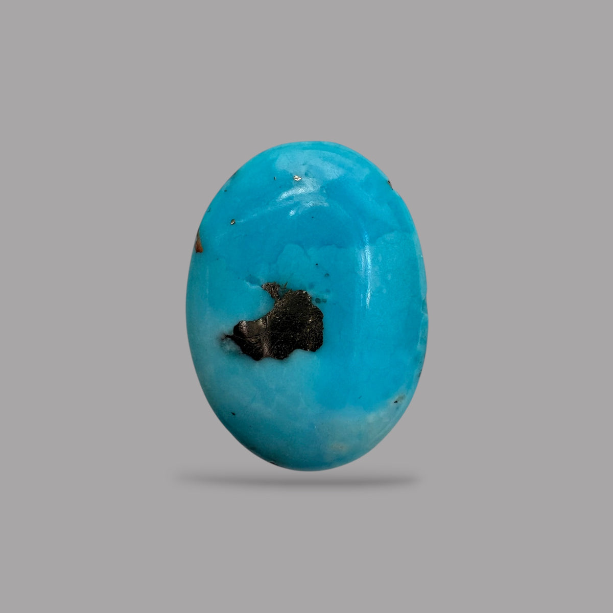 irani Firoza Stone 4.46 Carats 13.8 x 10 x 4.1 mm in Oval