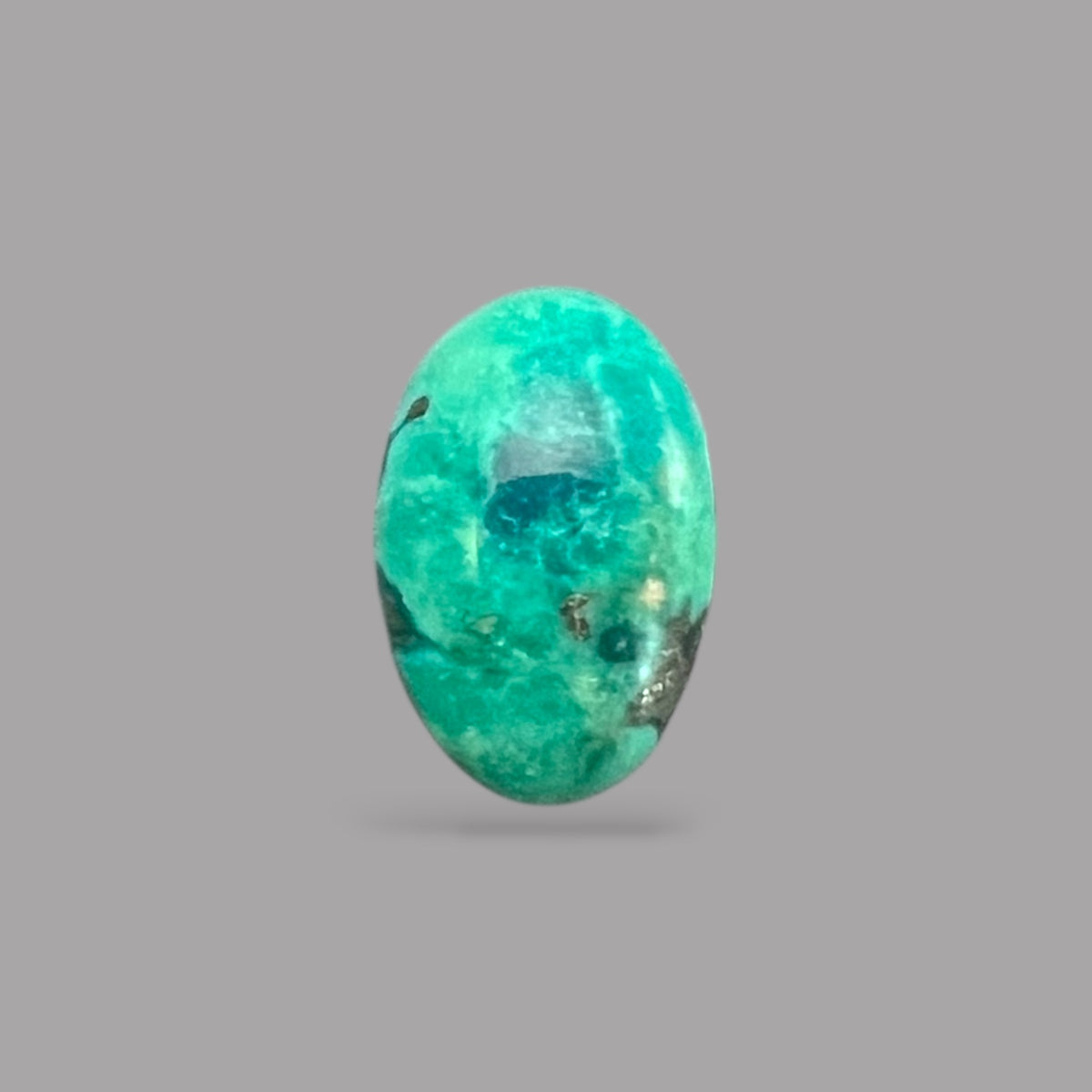 iranian Turquoise 3.68 Carats 12.7 x 8.4 x 4.7 mm in Oval