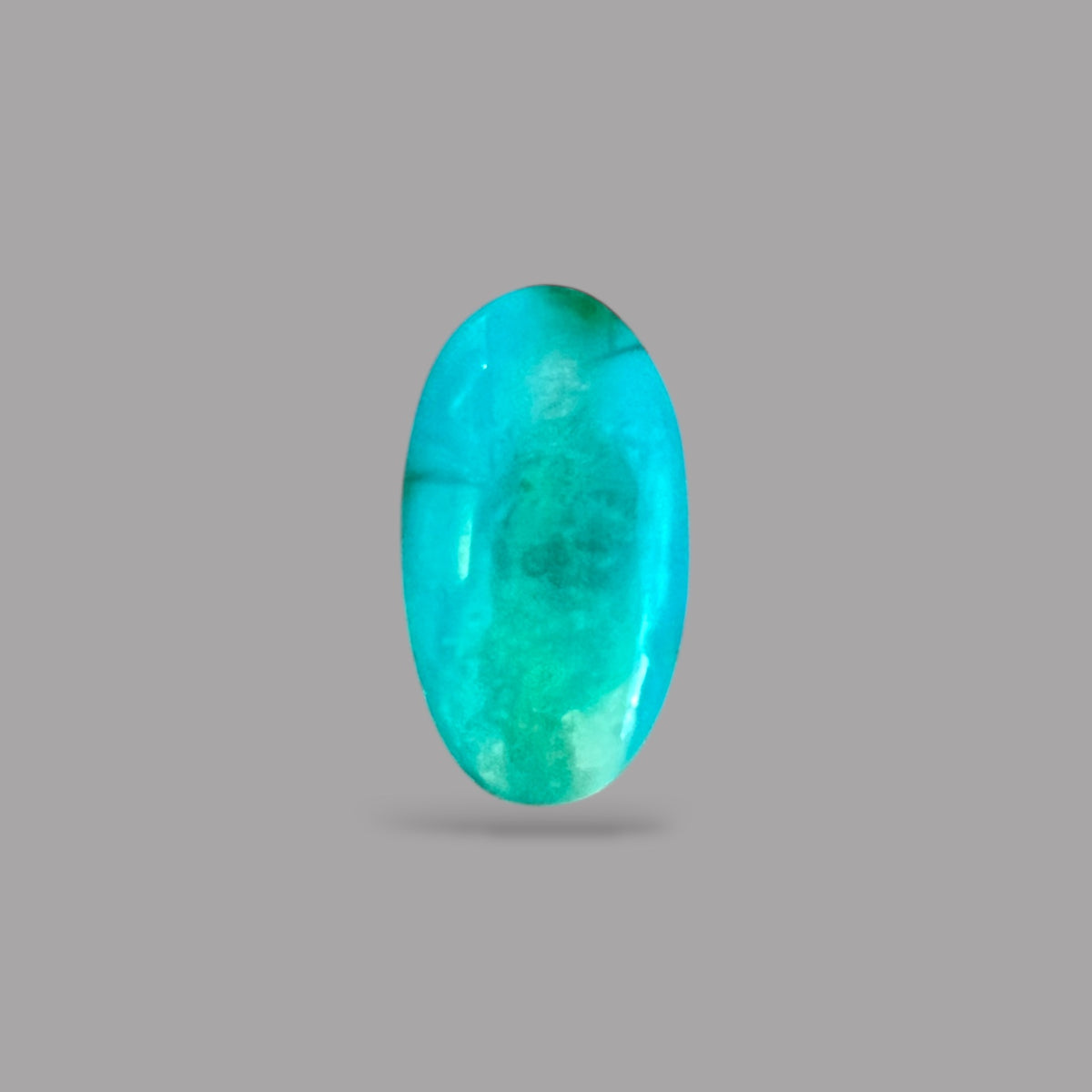 iranian Turquoise For Sale 4.61 Carats 15.9 x 8.8 x 4.3 mm in Oval