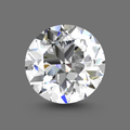 Natural Diamond Stone Round 1 Carats 6.5 mm