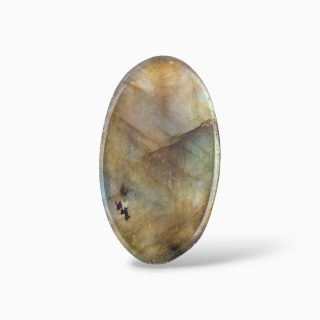 Buy Now Best Labradorite Stone For Sale Oval Cabochon Shape 17.50 Carats 25.3x19.6mm