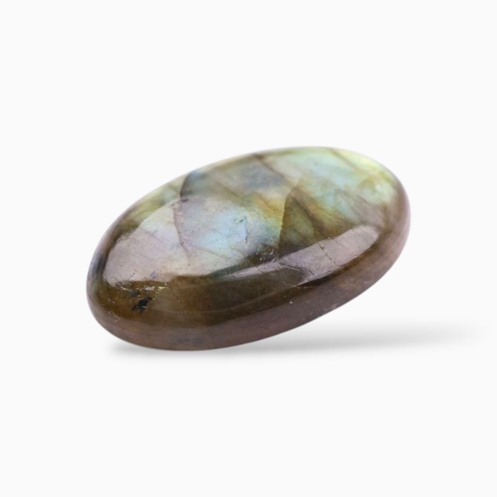 Buy Now Best Labradorite Stone For Sale Oval Cabochon Shape 17.50 Carats 25.3x19.6mm