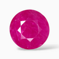 Natural Pink Ruby 3.42ct 8.5mm Round African Gemstone