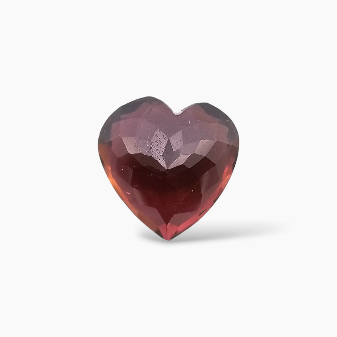 Natural Rubellite Tourmaline in Heart Shape with 2.34 Carats for Sale