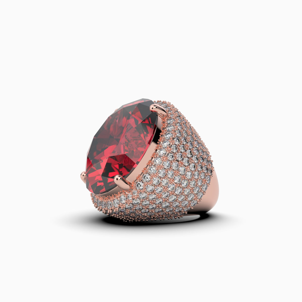 Ruby Ring in Gold - Maleah