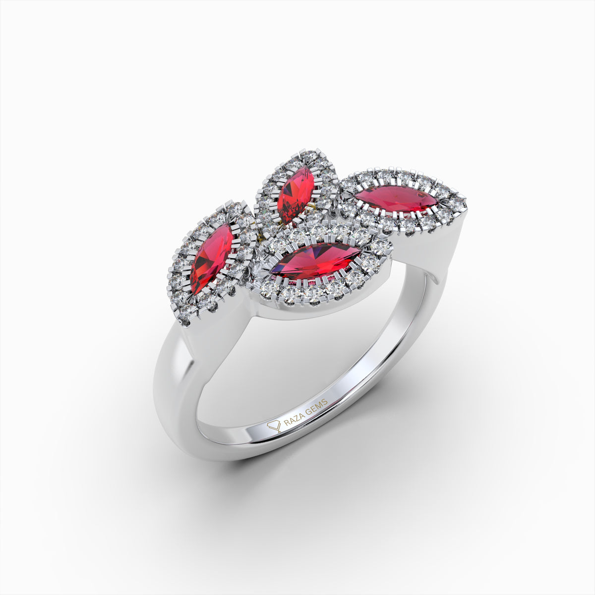 Natural Ruby Ring in Gold - Ainhoa