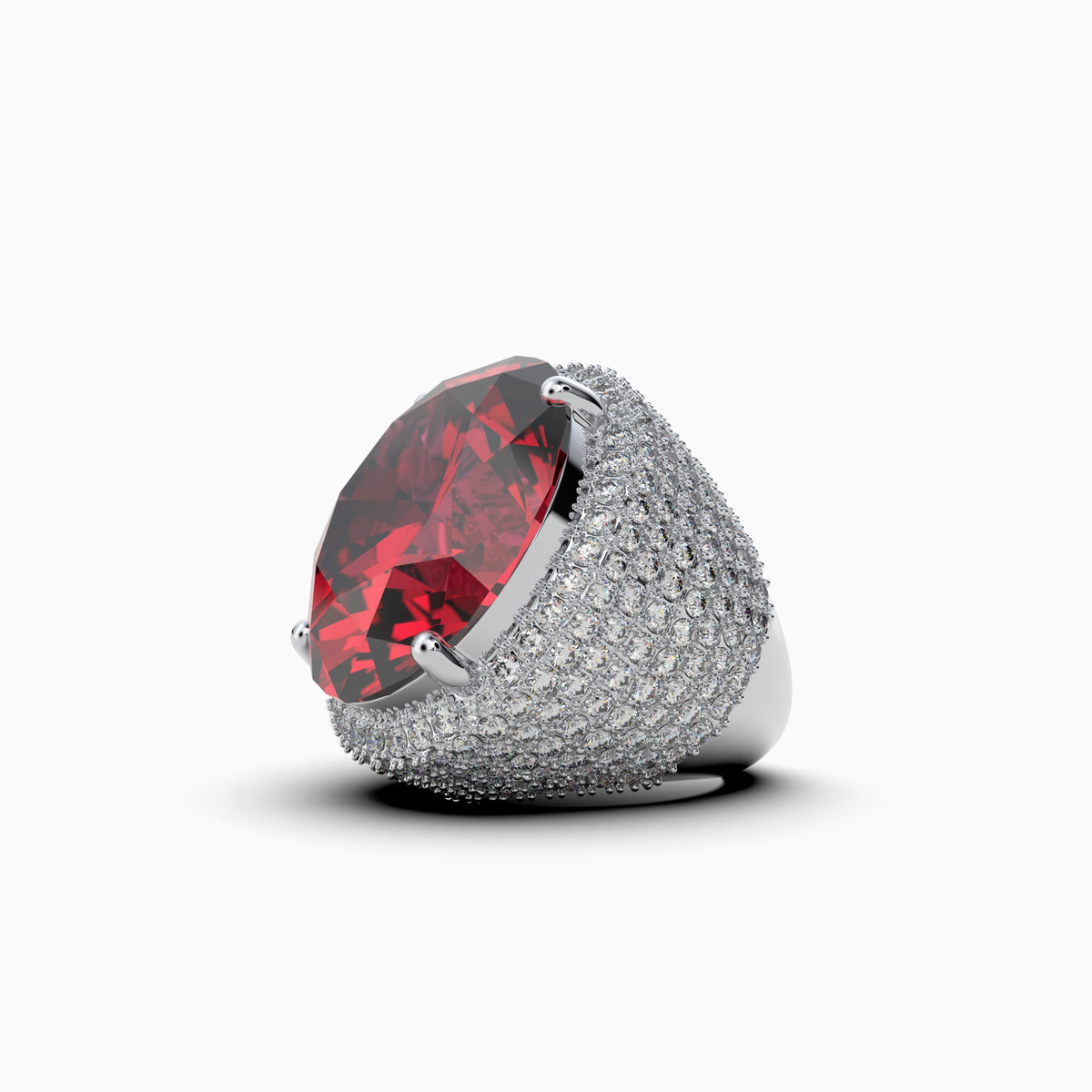 Ruby Ring in Gold - Maleah