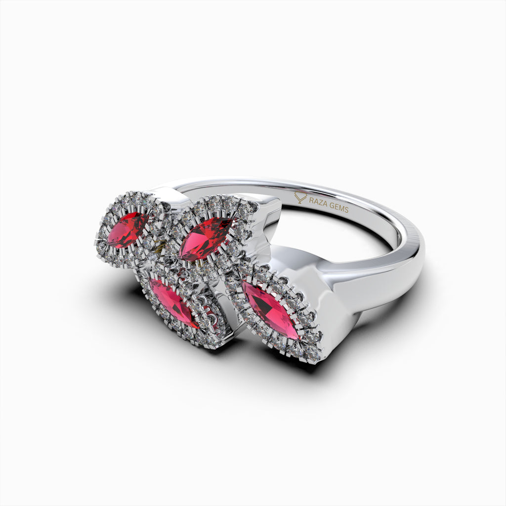 Natural Ruby Ring in Gold - Ainhoa