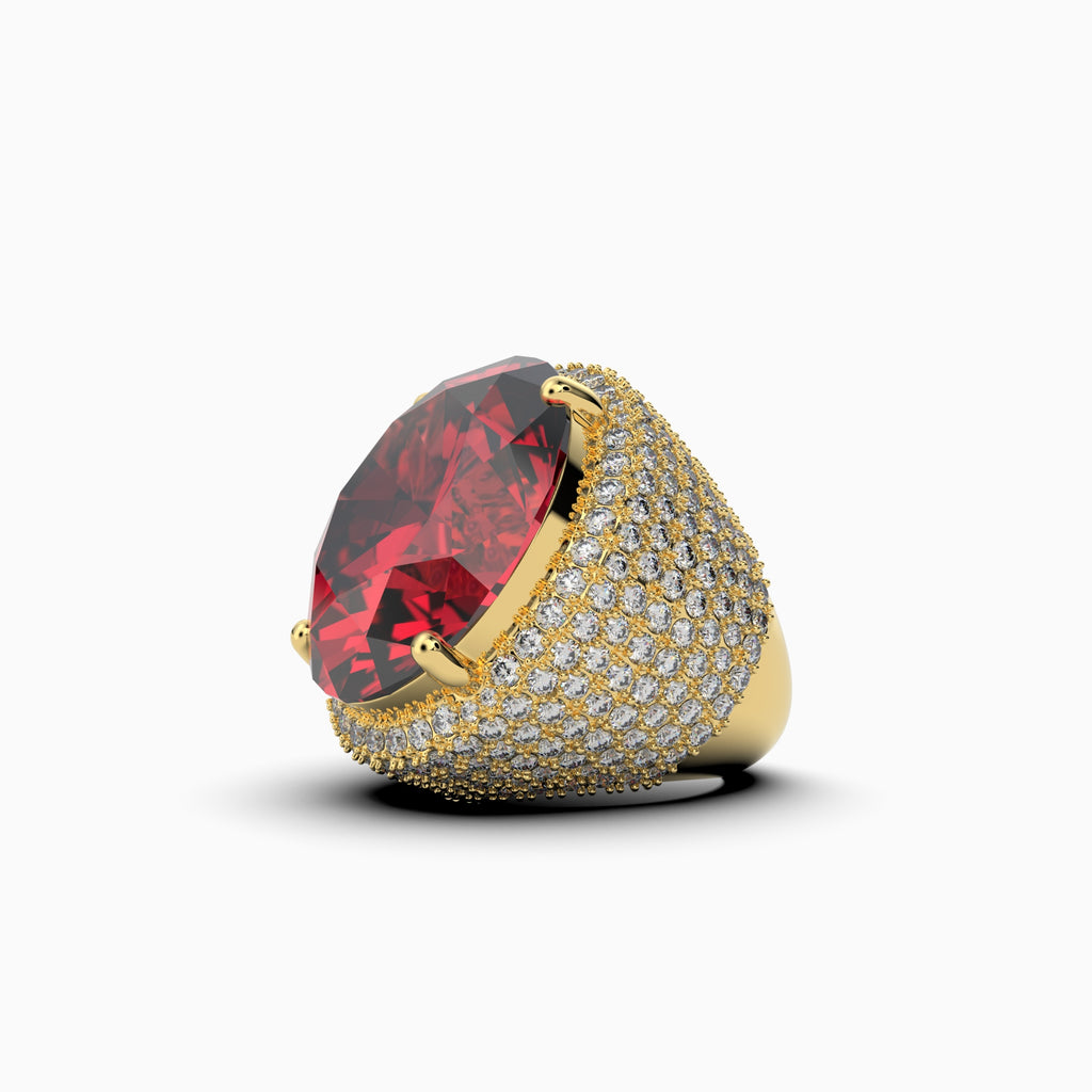 Ruby Ring in Gold - Maleah