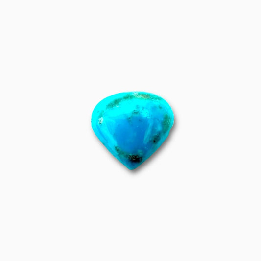 Natural Turquoise 37.40 Carats Pear Cabochon Shape (26X27 mm )