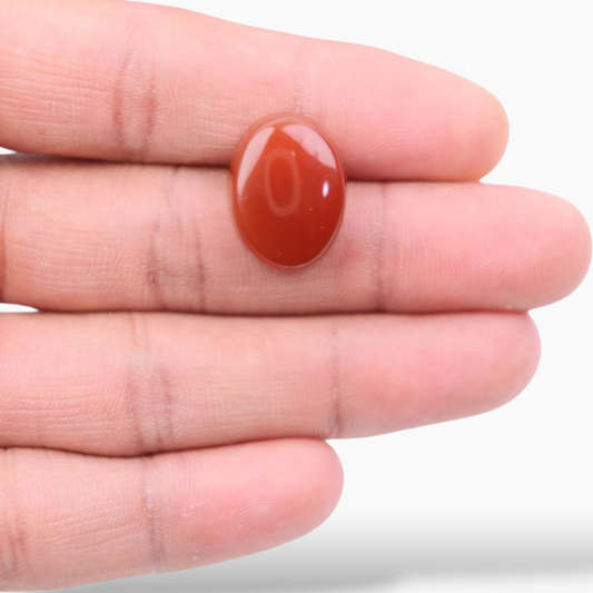 Red Agate Stone (Aqeeq) 4.79 Carats hakik