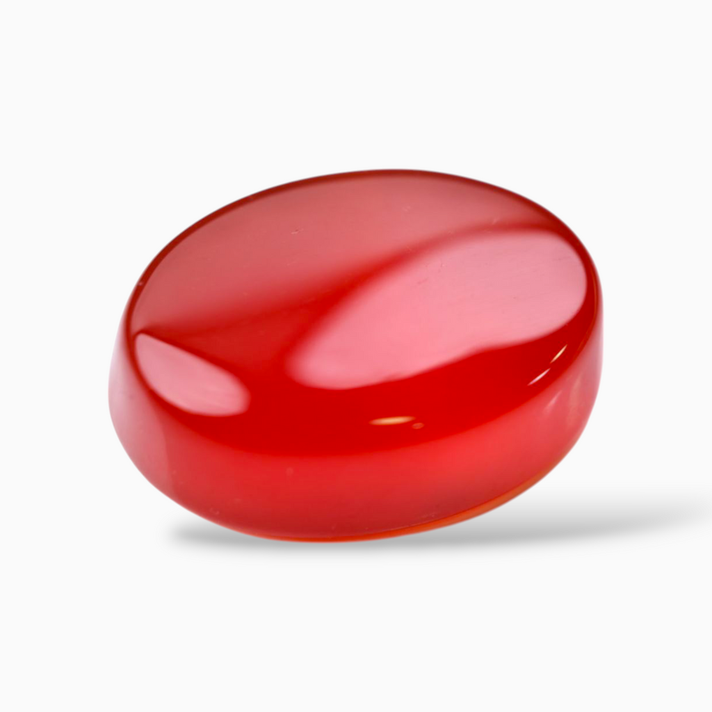 Natural Orange  Agate (Aqeeq Stone) 6.54 Carats 14X10mm
