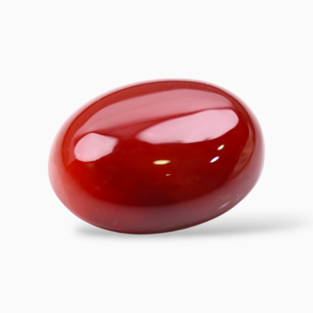 Natural Orange Agate (Aqeeq Stone)  6.40 Carats 14X10mm