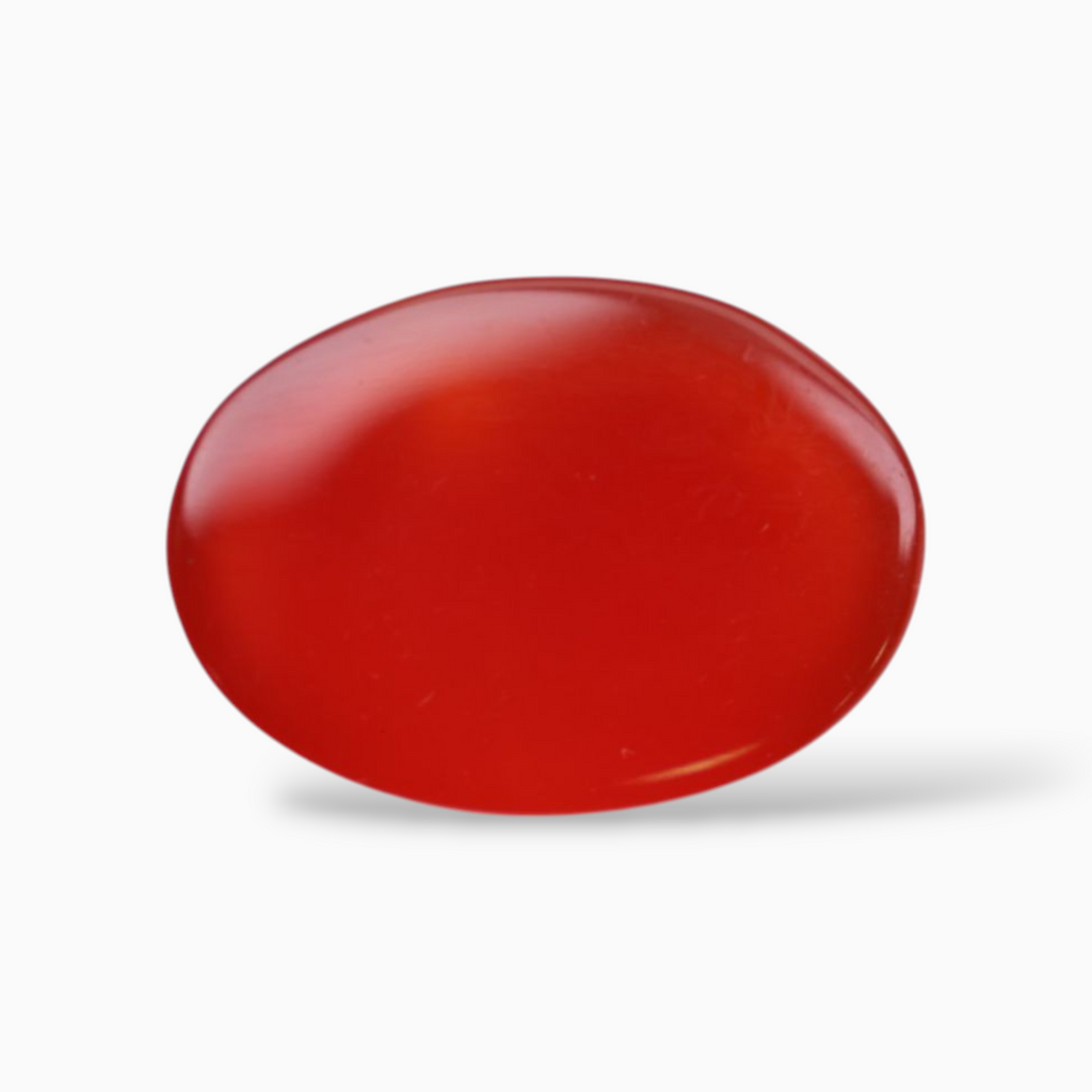 Natural Orange  Agate (Aqeeq Stone) 6.54 Carats 14X10mm