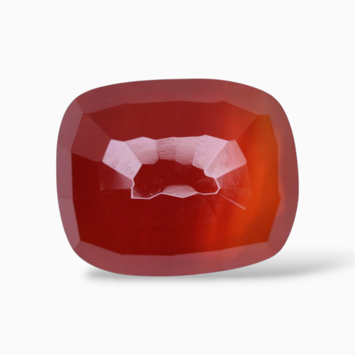 Natural Agate Aqeeq Stone 5.60 Carats Cushion Cut Shape ( 13x10.5 mm )
