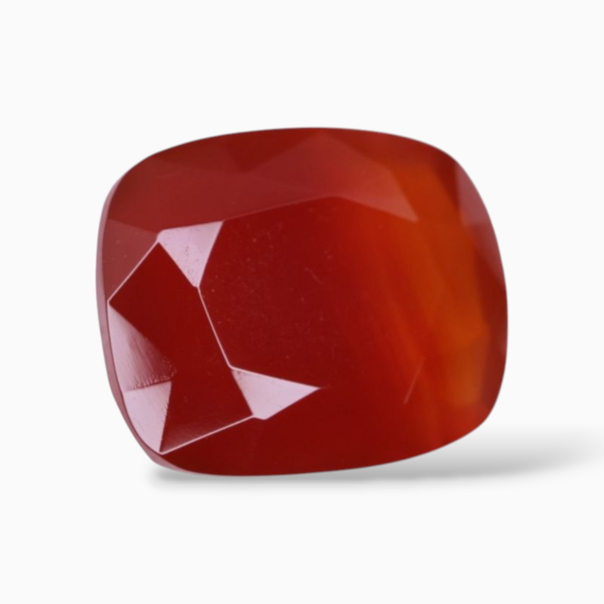 Natural Agate Aqeeq Stone 5.60 Carats Cushion Cut Shape ( 13x10.5 mm )