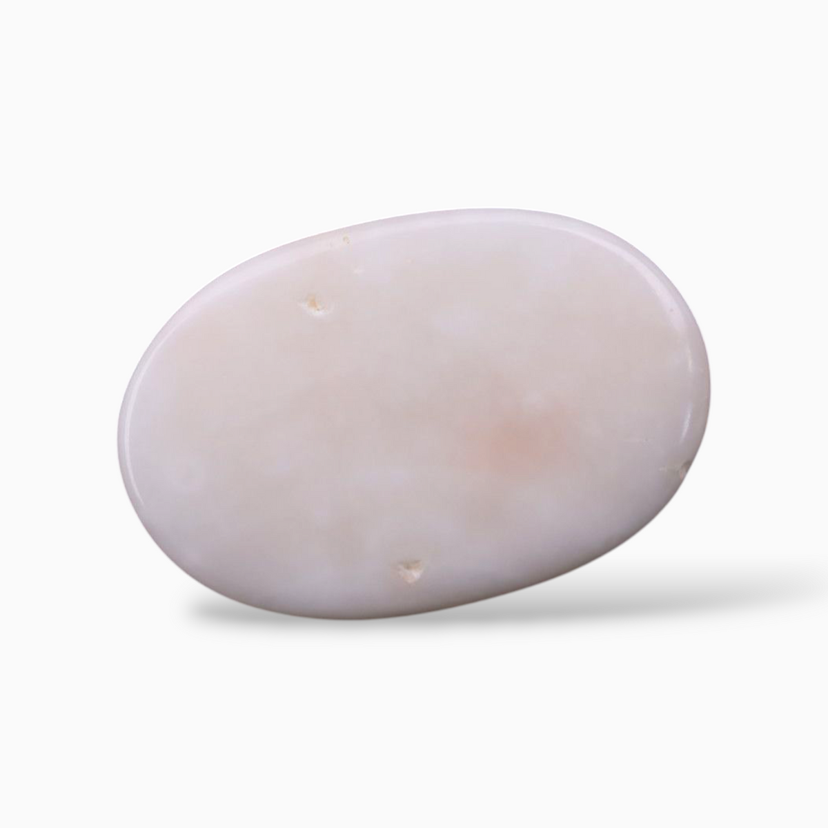 Buy Natural Pink Coral Mooga Stone For Sale 13.38 Carats In Oval Cabochon Shape 16.7x11.5mm Size