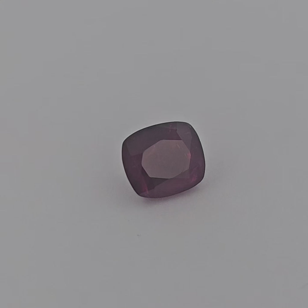 Natural Mozambique Ruby Manik Stone 1.96 Carats Cushion Shape 7.23 x 6.32 x 4.81 mm