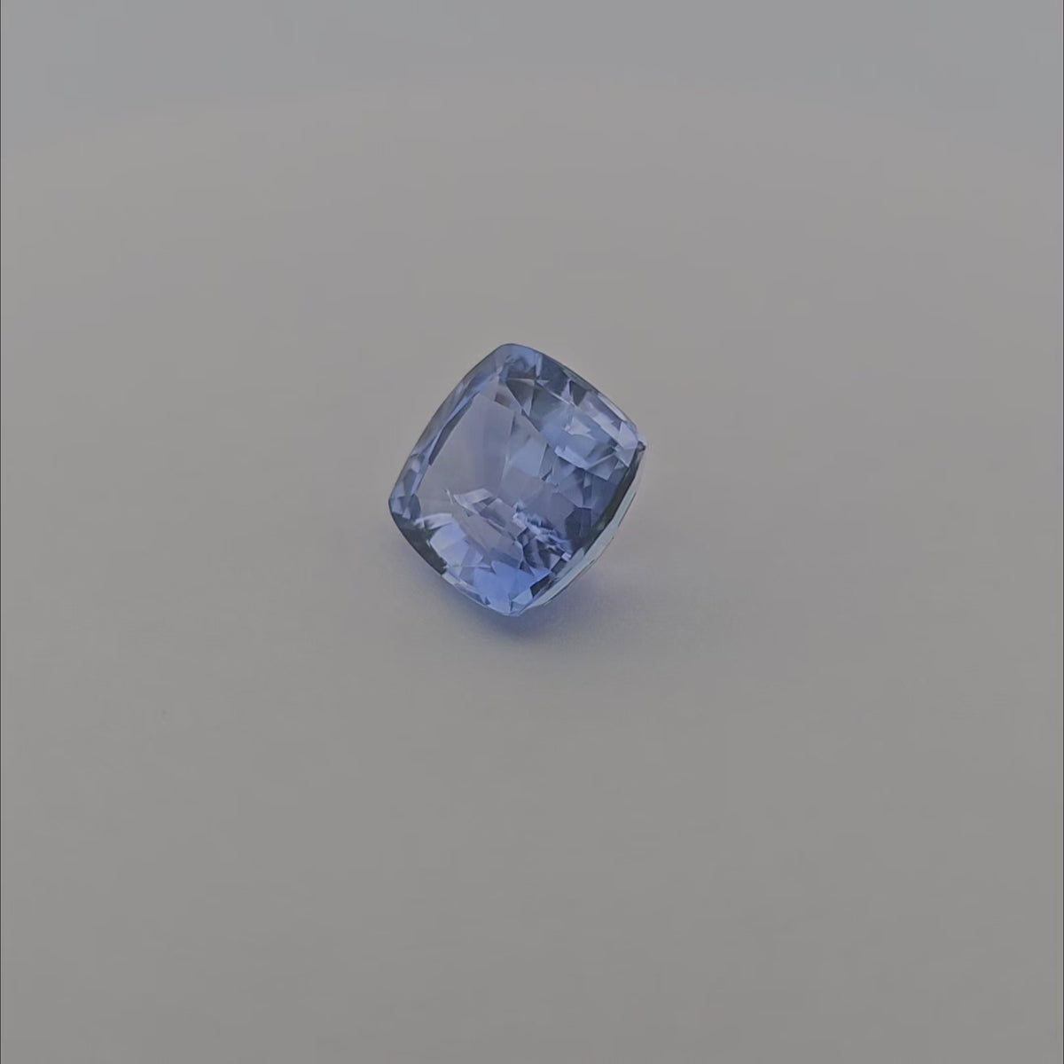 Natural Blue Sapphire Stone 5.17 Carats Cushion Cut
