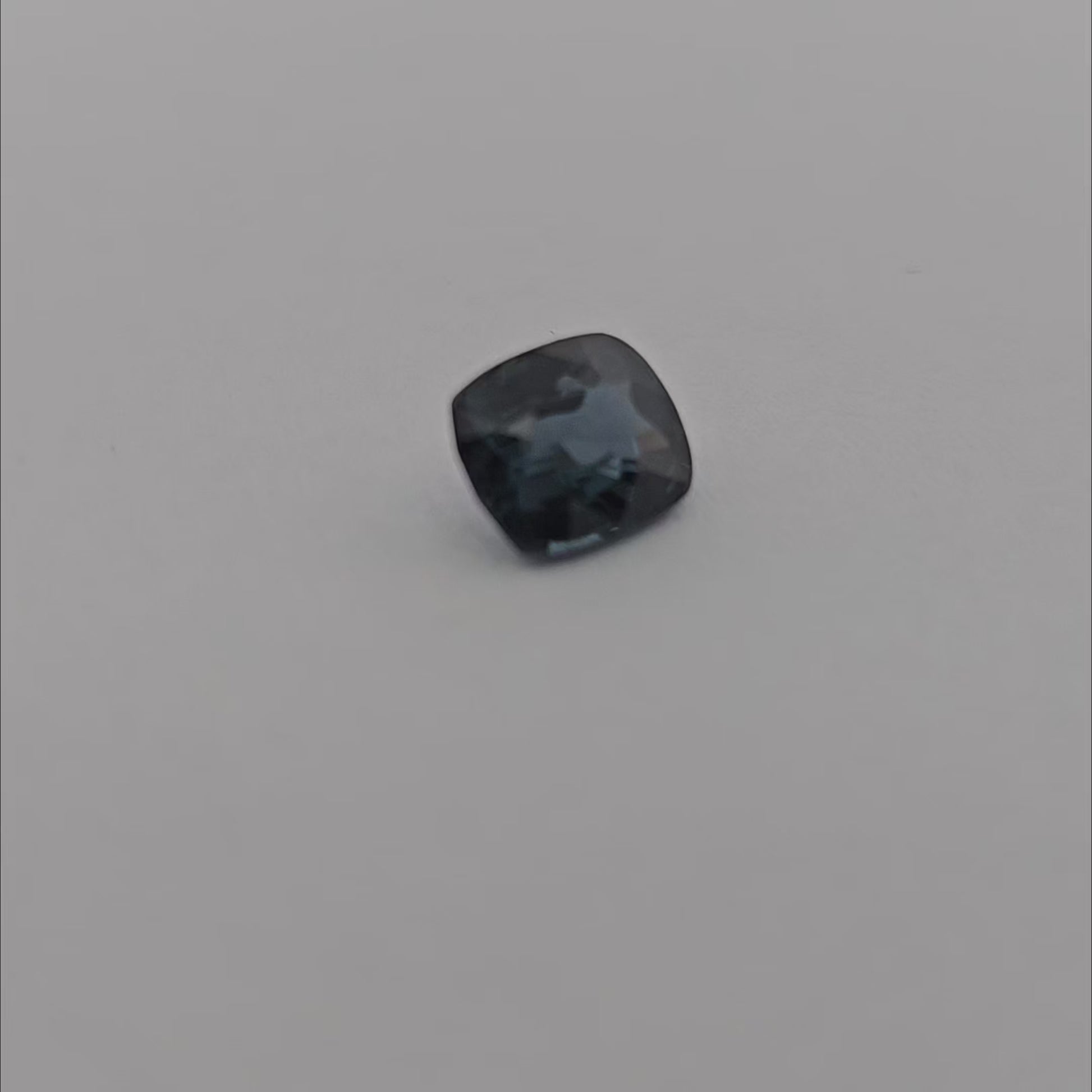 Natural Blue Spinel Stone 1.44 Carats Cushion Cut (7.3 x 6.1 mm) 