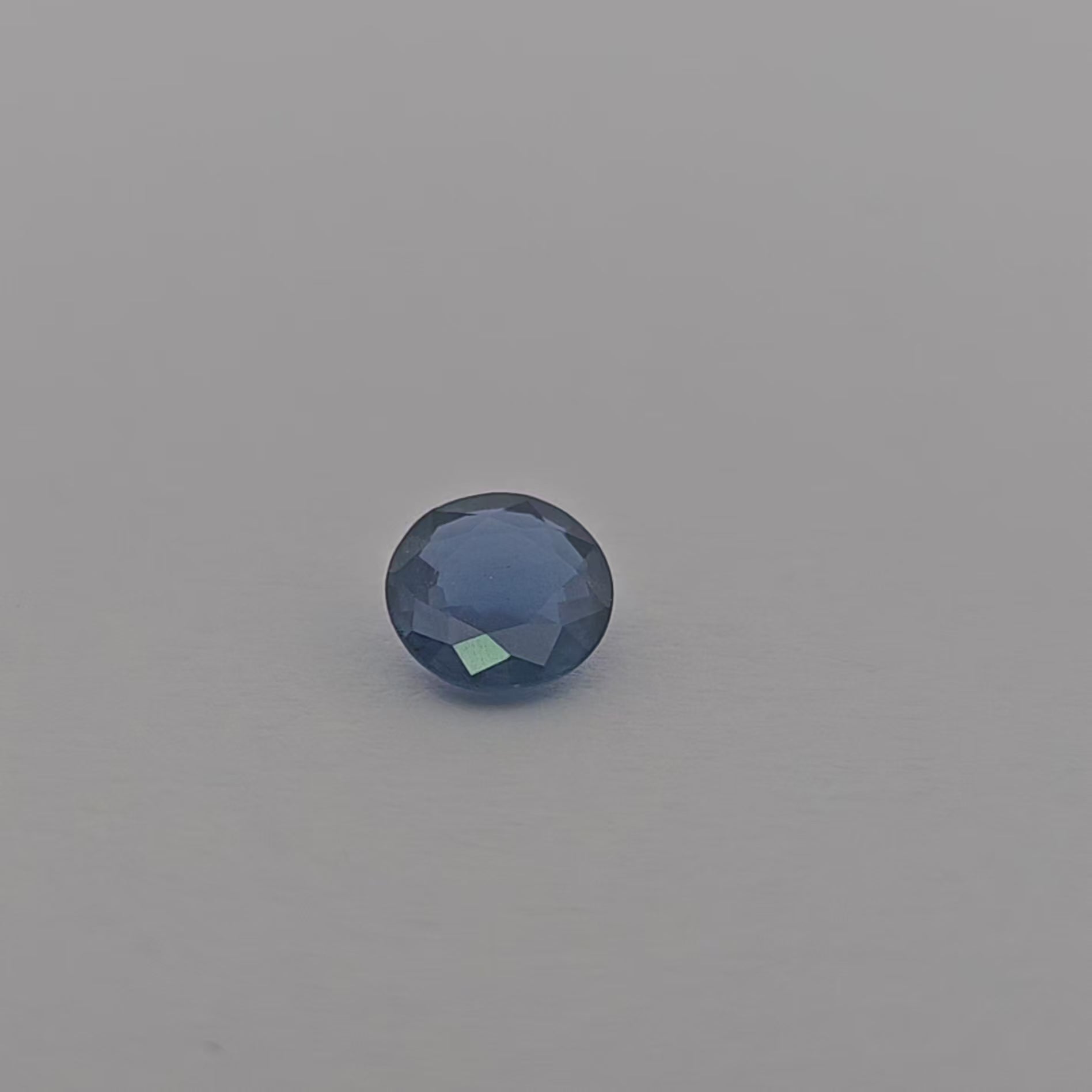 Natural Blue Sapphire Stone 0.95 Carats Round Shape 6.2 mm