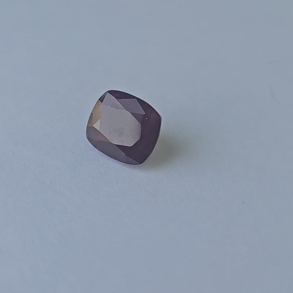 Natural Mozambique Ruby Manik Stone 1.96 Carats Cushion Shape 7.23 x 6.32 x 4.81 mm