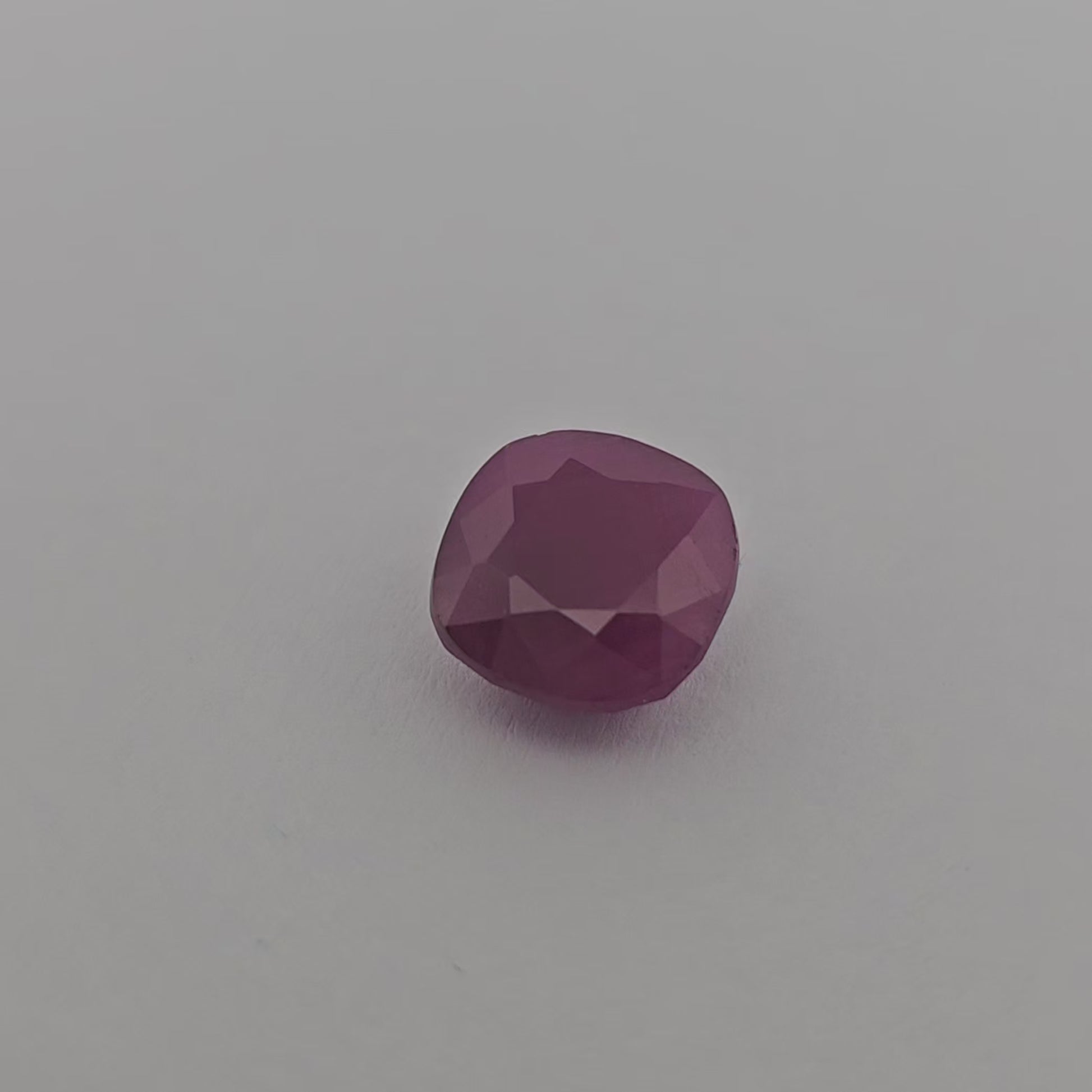 Natural Pink Mozambique Ruby Stone 5.57 Carats Cushion Shape (10  mm)