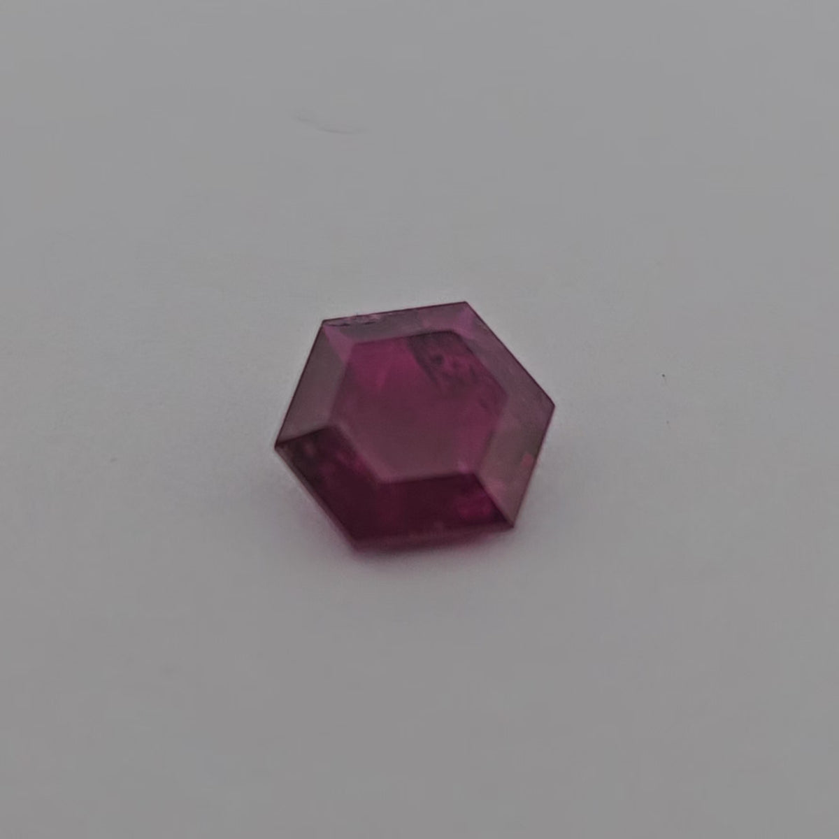 Natural Mozambique Ruby Manik Stone 1.53 Carats Hexagon Shape