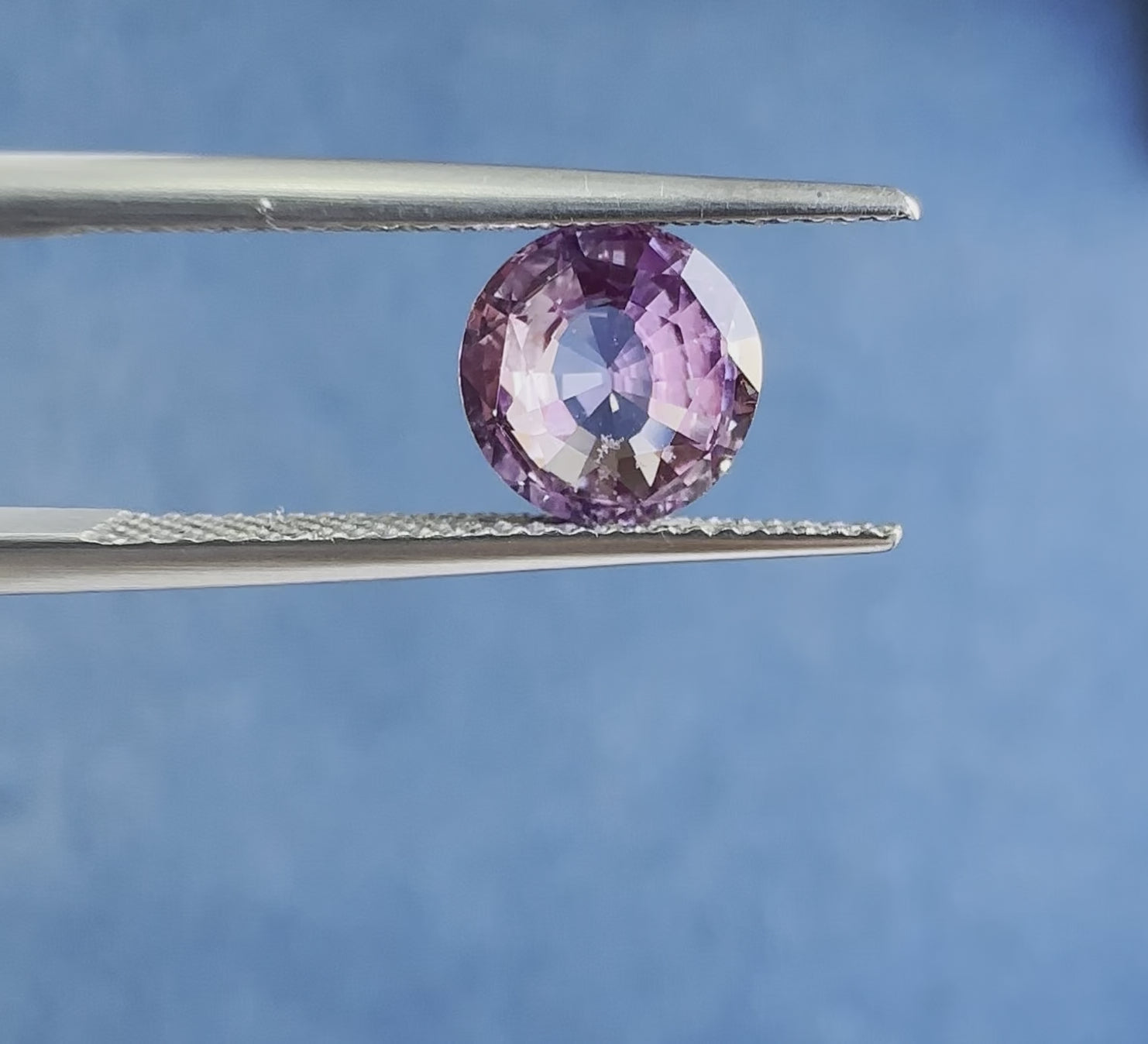 Pink Sapphire Stone Srilanka Round 2.09 Carats 7.5MM