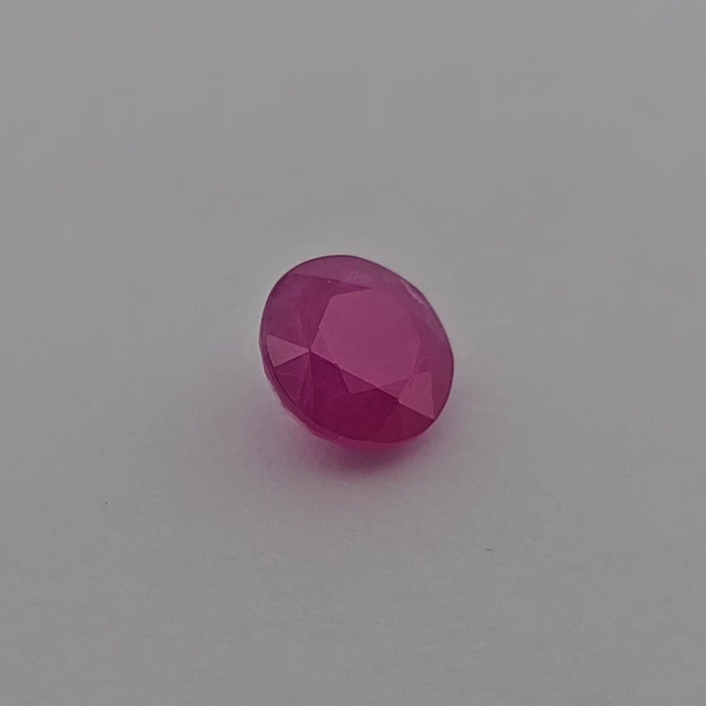 Natural Mozambique Ruby Manik Stone 1.45 Carats Round Shape