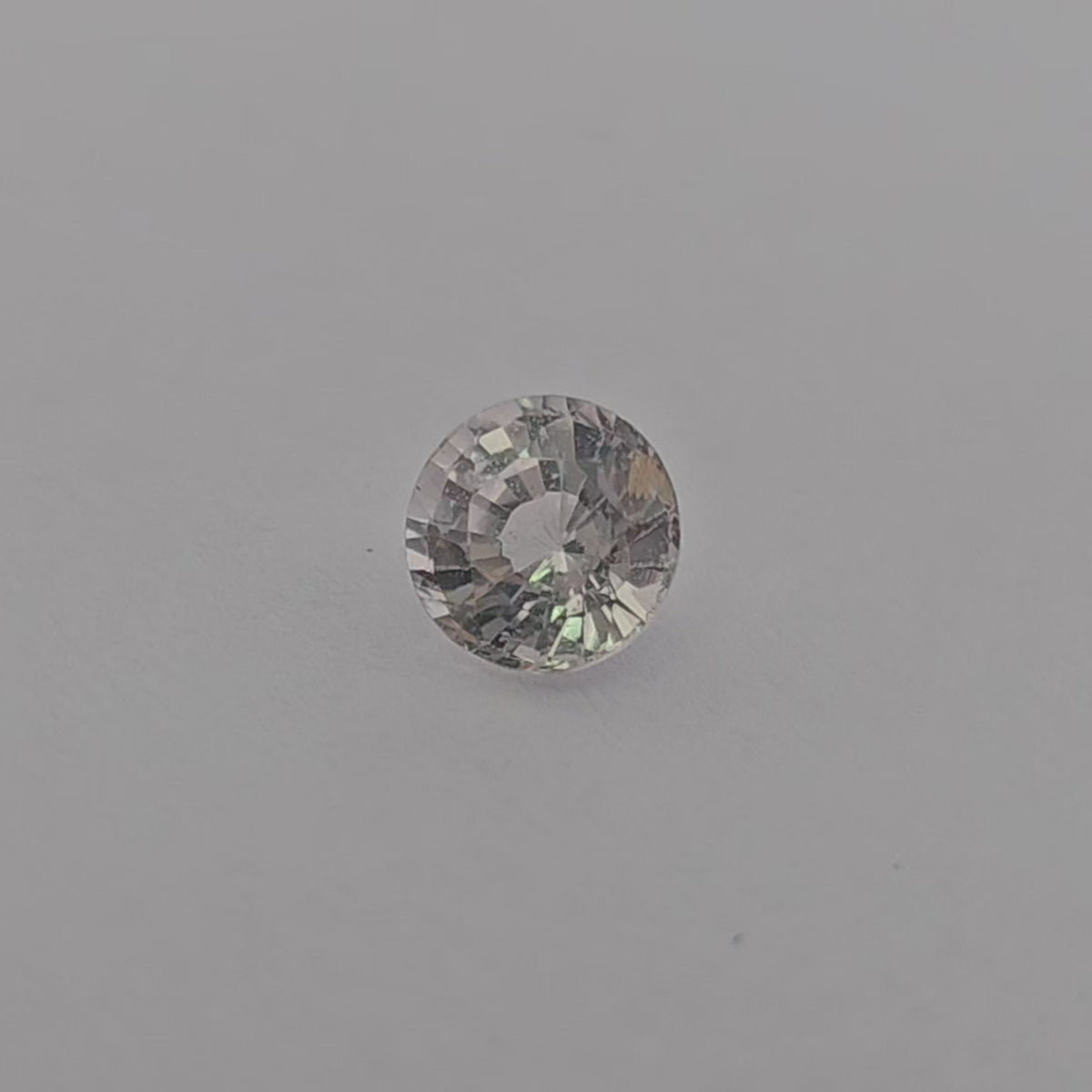 loose Natural Yellow Sapphire Stone 1.08 Carats Round 6mm 