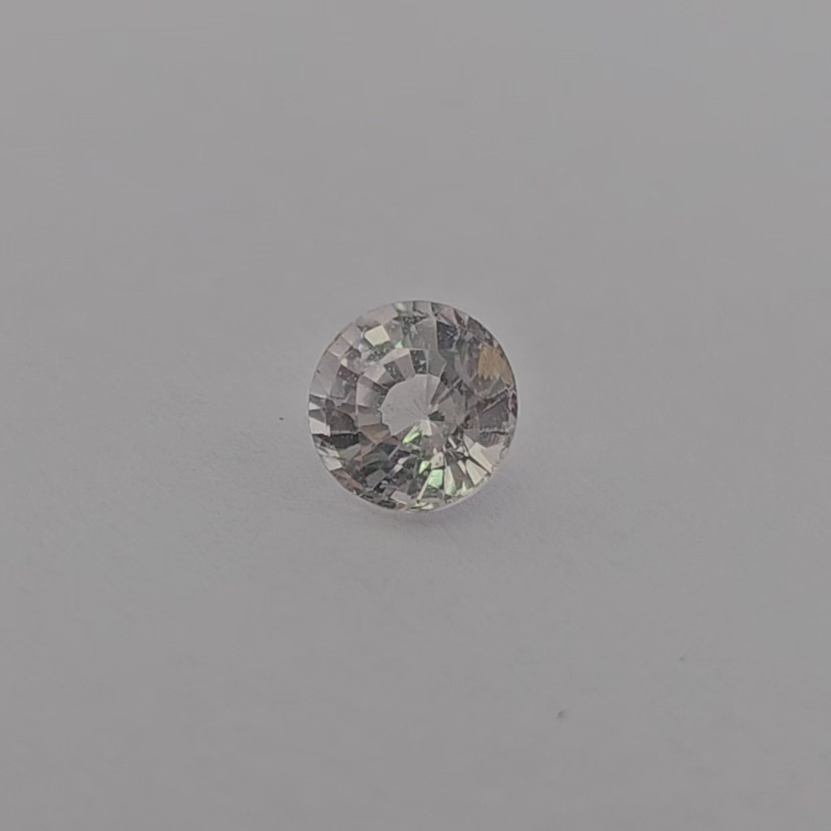 loose Natural Yellow Sapphire Stone 1.08 Carats Round 6mm 
