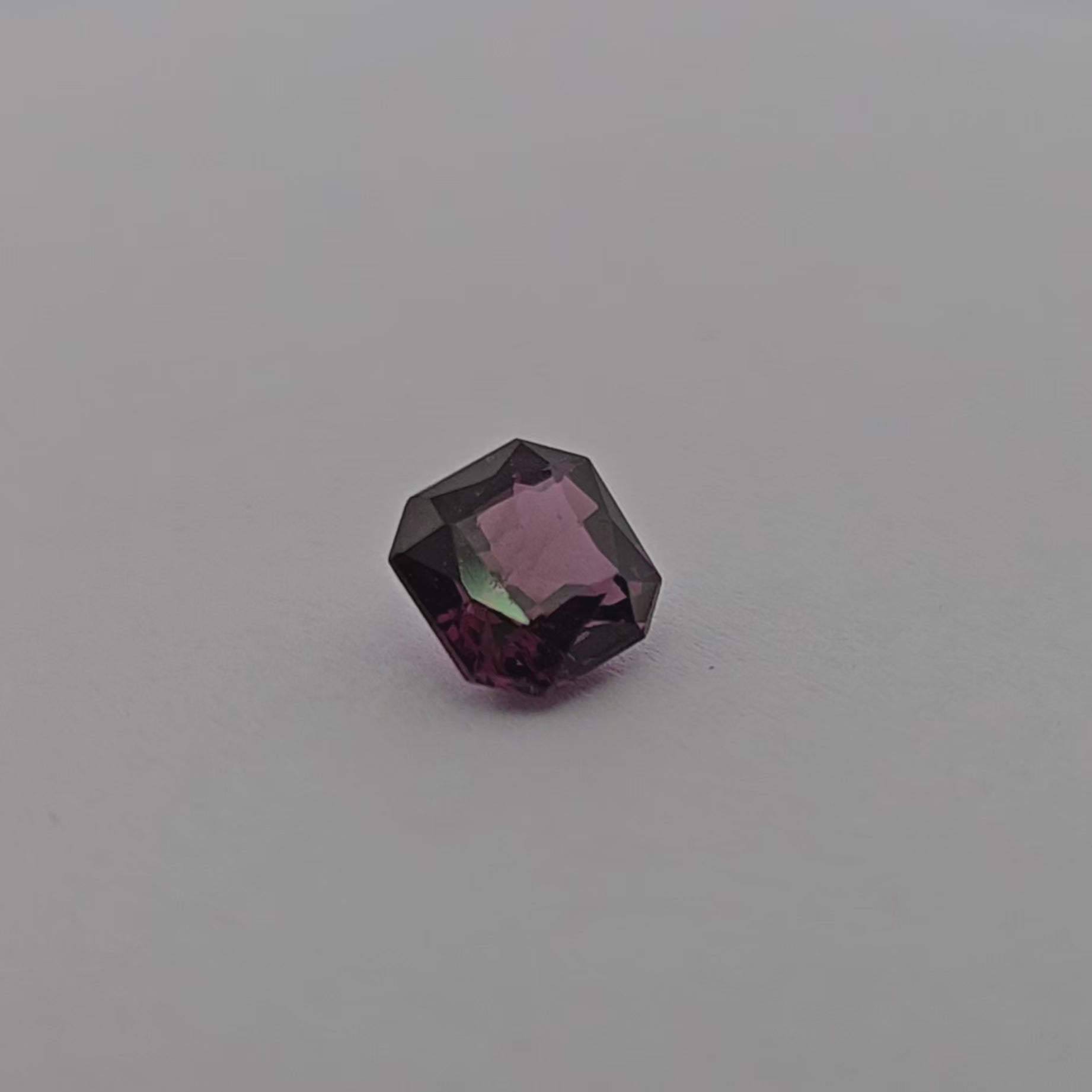 loose Natural Pink Spinel Stone 1.29 Carats Asscher Cut (6.2 mm)