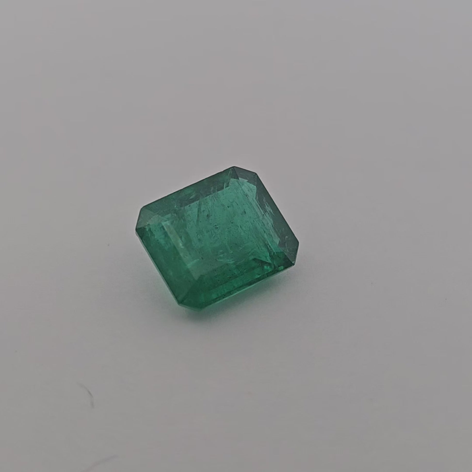 online Natural Zambian Emerald Stone 4.89 Carats Emerald Cut