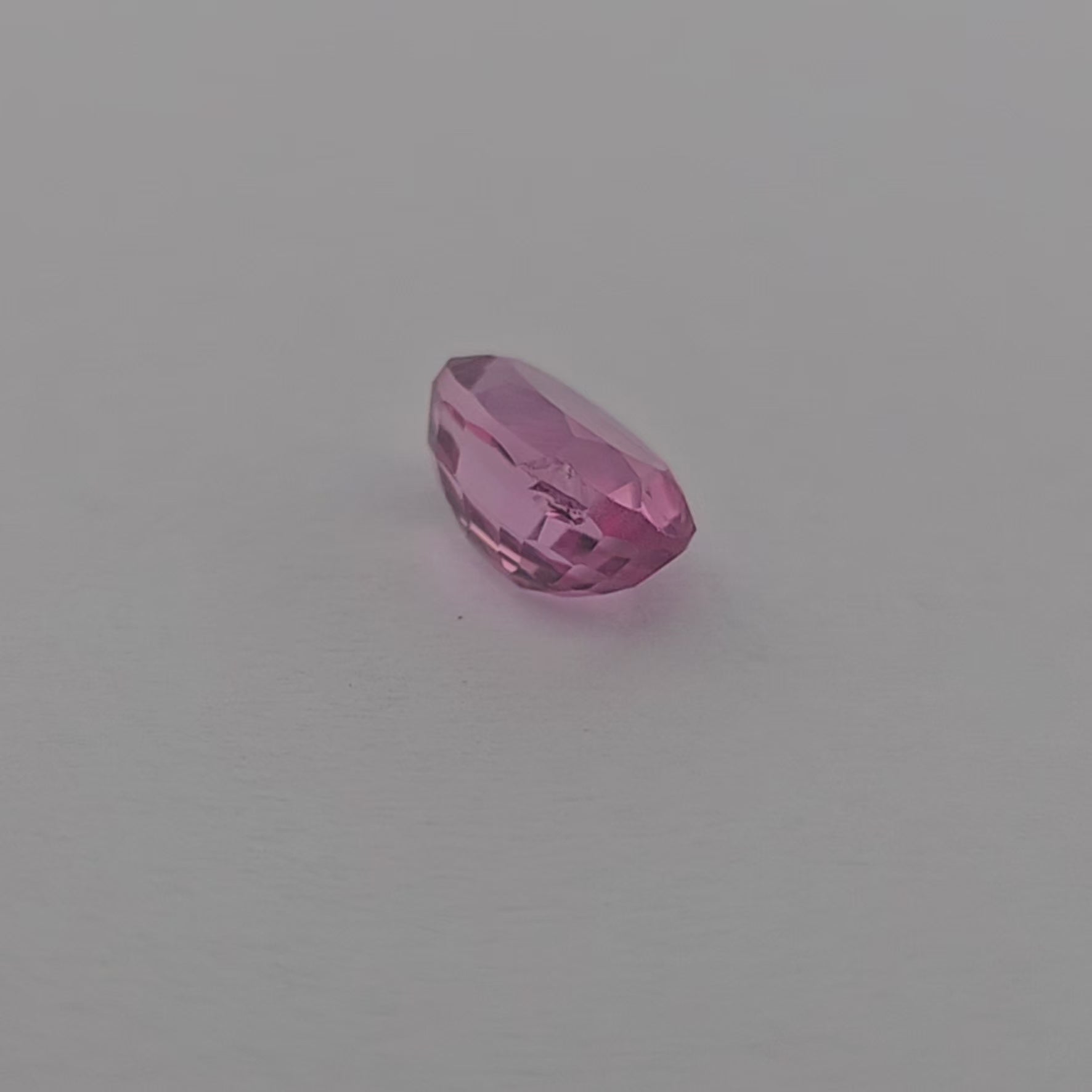 Natural Pink Spinel Stone 1.78 Carats Oval Cut (8x6 mm)